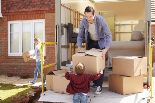 Removal team planning a local move in Tooting Bec