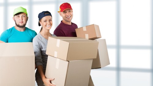 Local removal van ready for a move near Tooting Bec