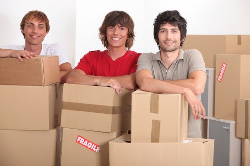 Residential street access considerations for a Tooting Bec removal van