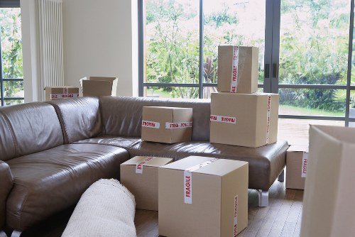 Packing and loading household items for a home move in Tooting Bec