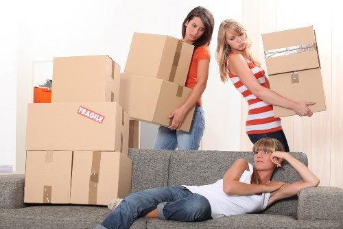Furniture loading for a man and van job near Tooting Bec