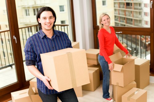 Commercial removals support for a small business in South London